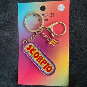 Forever 21 Scorpio Keychain